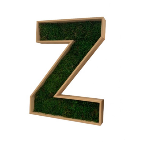 Mechové písmeno "Z"