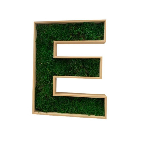 Mechové písmeno "E"
