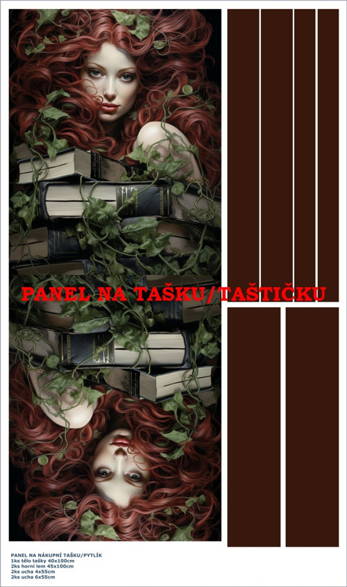 Panel na tašku/taštičku - bavlna XL — foto 1