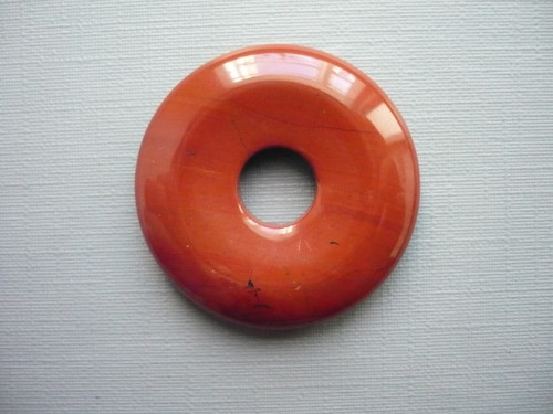 Donut 30 mm - jaspis červený, č.11f
