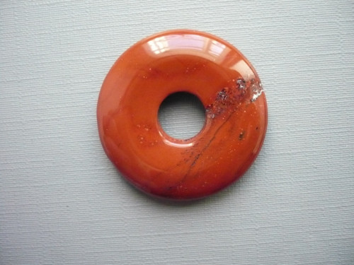 Donut 30 mm - jaspis červený, č.15f