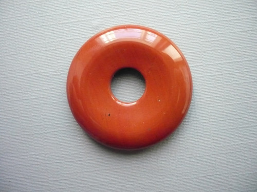 Donut 30 mm - jaspis červený, č.23f