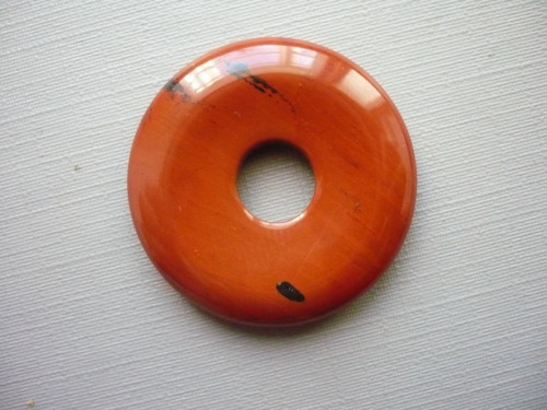 Donut 30 mm - jaspis červený, č.36f