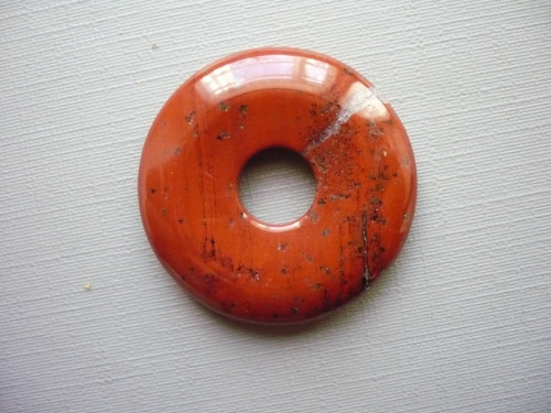 Donut 30 mm - jaspis červený, č.46f