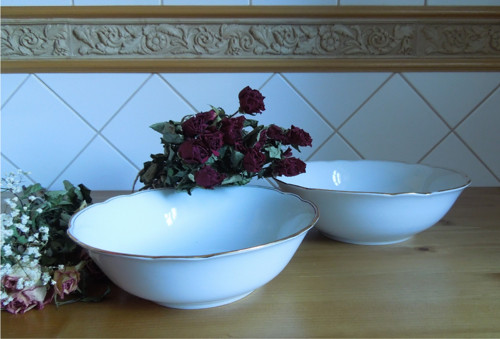 Retro porcelánová mísa