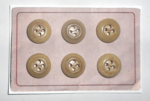 6x Knoflíky
