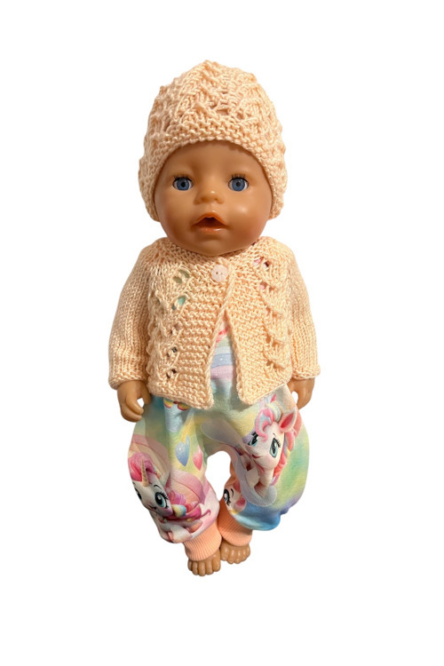 Oblečko pre Baby Born 43 cm - jednorožec