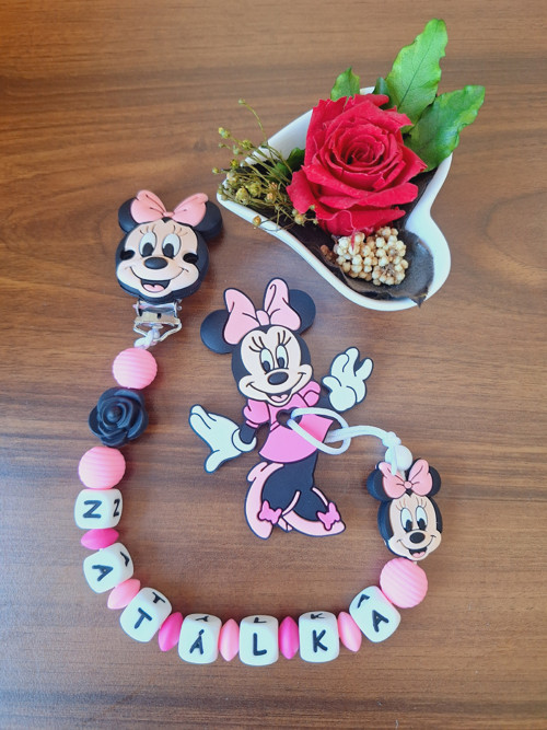 DUDUdržka - Minnie tm. růžová