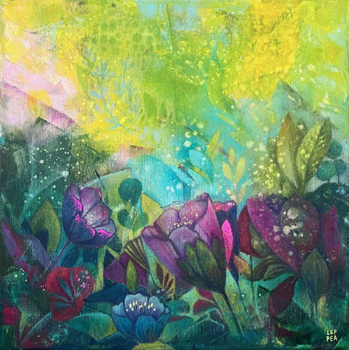 Předjaří - 30x30cm — foto 1