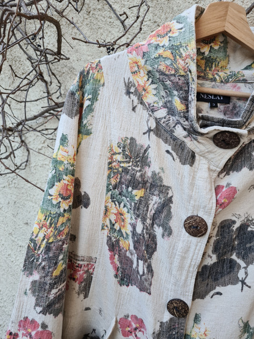 Boho kabát, XL/XXL — foto 1