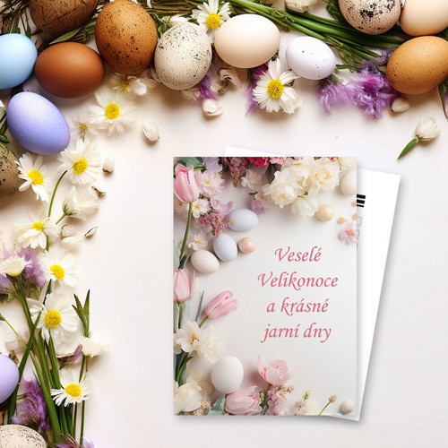 Veselé Velikonoce - pohlednice