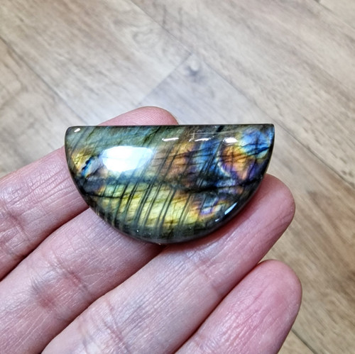 Labradorit, ID M4753, 40x22 mm