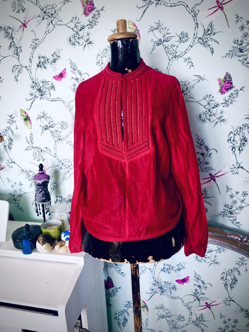 Halenka vintage red — foto 1