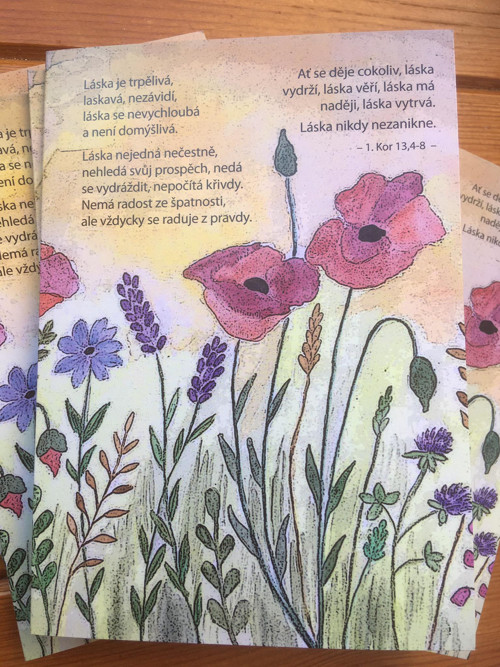 Svatebné přání Hymnus na lásku (Kor 13)
