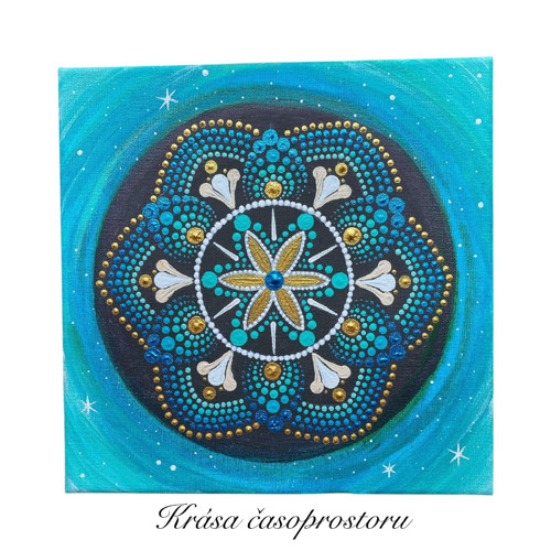 Malovaná mandala - Krása časoprostoru