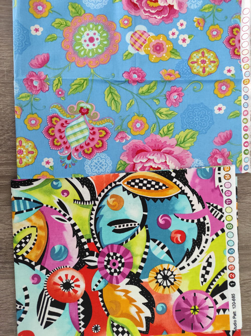 Set dvou látek. 2x20cm.