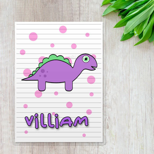 Dinosaurus mládě - stegosaurus A4