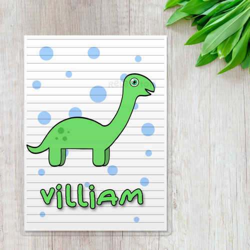 Dinosaurus mládě - brachiosaurus A4