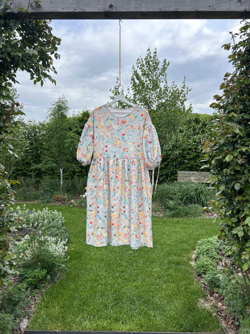 Šaty lněné Floral