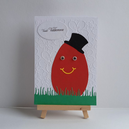 Velikonoční přání s obálkou