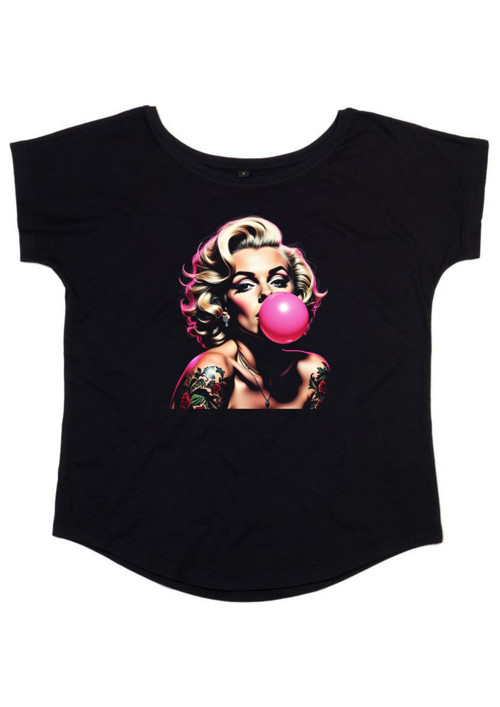 Bio dámské tričko "Marylin & Bubblegum"