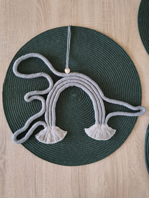 Macrame duha dinosaur