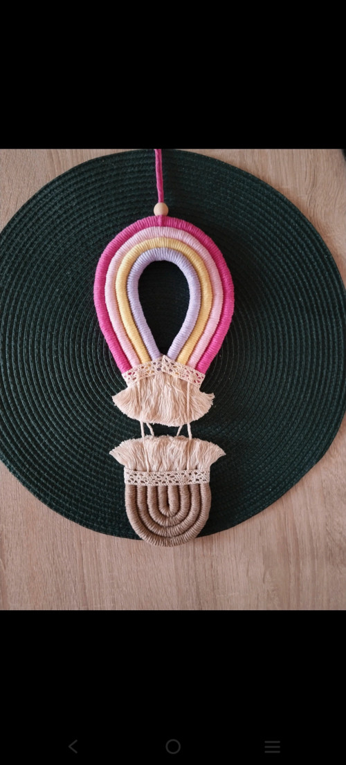 Macrame duha balon