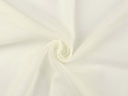 Šifon šíře 150 cm (10cm) - krémová