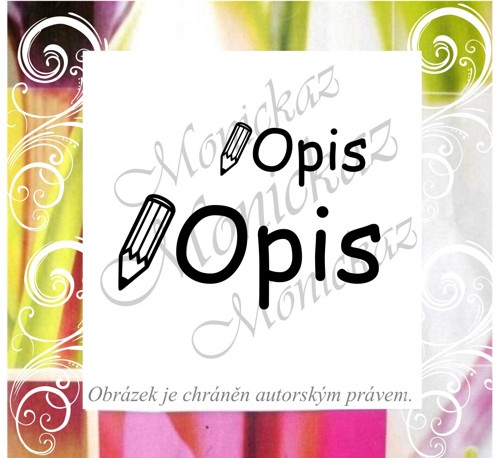Opis 1550. Razítko motivační.