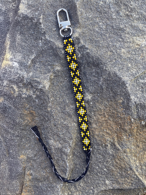 Korálková klíčenka CROSSES sun