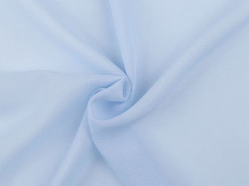 Šifon šíře 150 cm (10cm) - sv. modrá