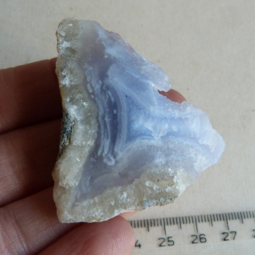 Chalcedon krajkový surový - 5,2 cm
