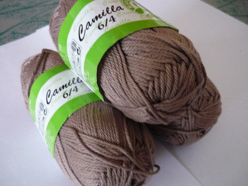 CAMILLA,BAVLNĚNÁ,HNĚDÁ PŘÍZE č.5322..140 gr.