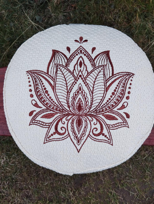 Pohankový meditační polštářek lotos