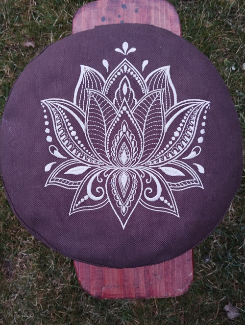 Pohankový meditační polštářek lotos