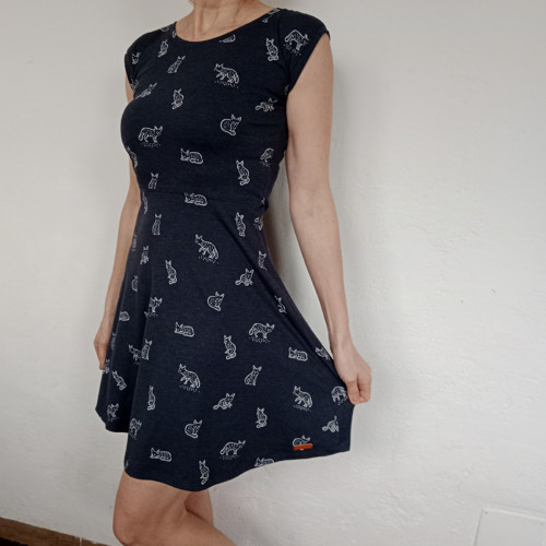 Šaty lišky ,vel.XS-XL