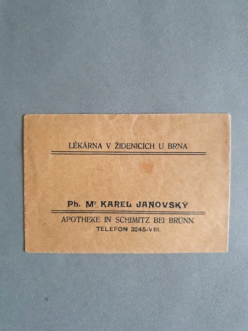 Ph. Mr Karel Janovský — foto 1