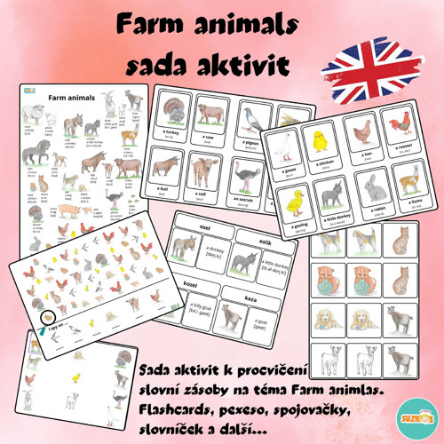 Sada aktivit Farm animals