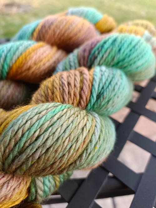 4. Ručně barvená příze, 100% merino vlna