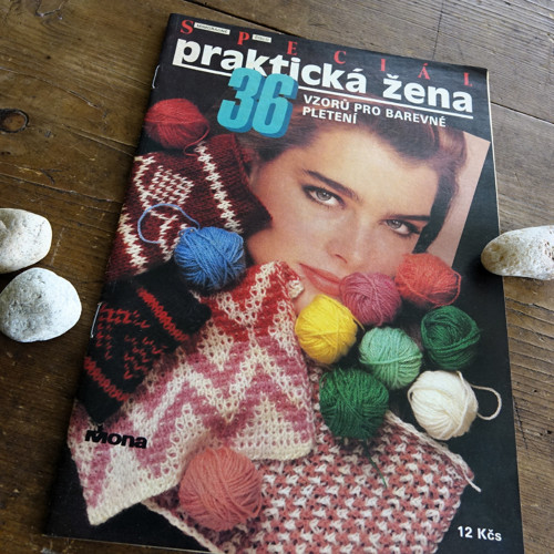 Praktická žena ... 36 vzorů na barevné pletení