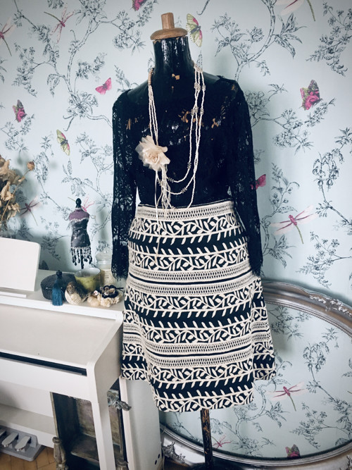 Sukně boho vyšívaná — foto 1