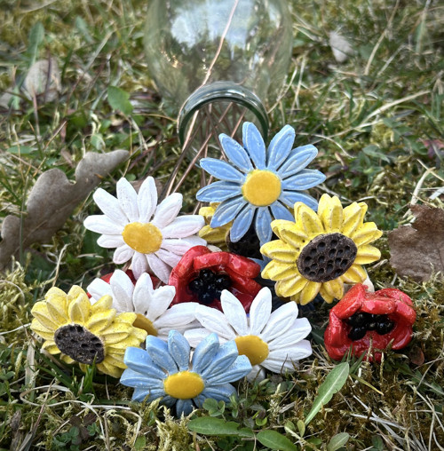 Keramická kytice — foto 1