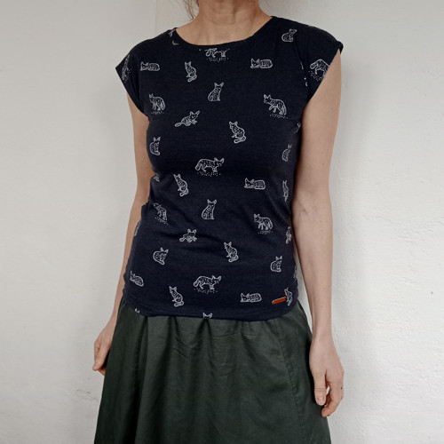 Tričko lišky vel.XS-XL