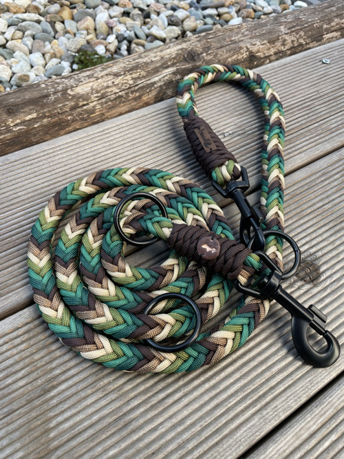 Přepínací paracord vodítko - 1,5 m