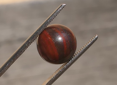 Kulička 10 mm - tygří ruda V877