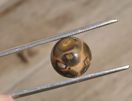Kulička - jaspis leopardí 10,1 mm V878