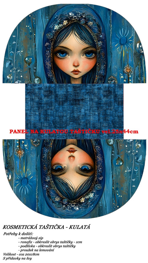 Panel na taštičku bavlna