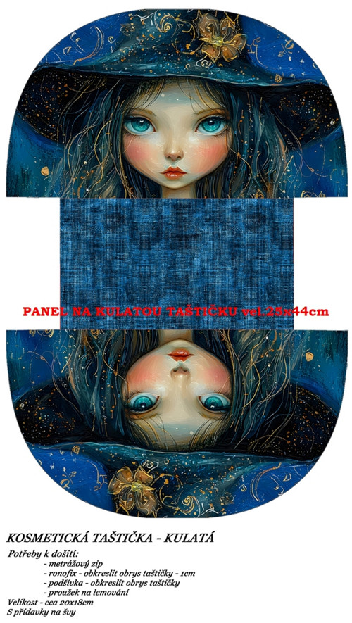Panel na taštičku bavlna