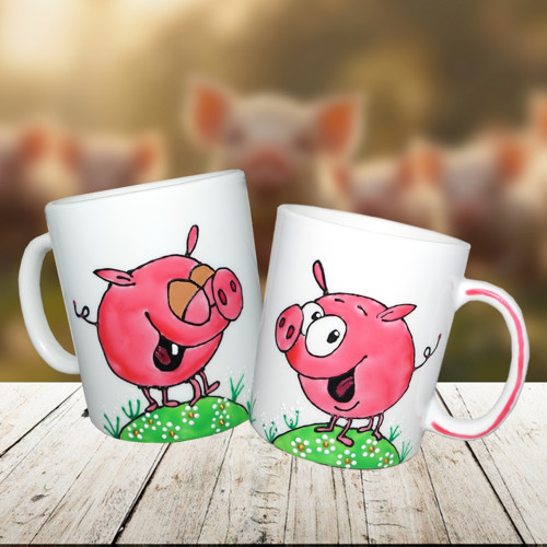 Hrnek malý - prasátka usměvavá