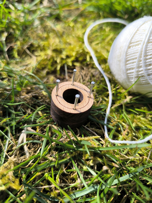 Pomůcka na francouzské TKANÍ 2,5 cm (4 hřebíky)